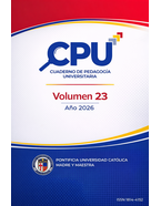 					Ver Vol. 23 (2026): Cuaderno de Pedagogía Universitaria
				